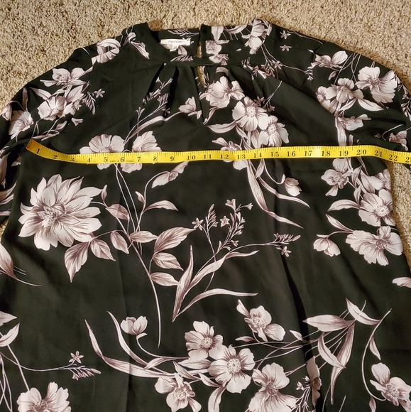 Maurices Black and Off White Blouse - Picture 4 of 11